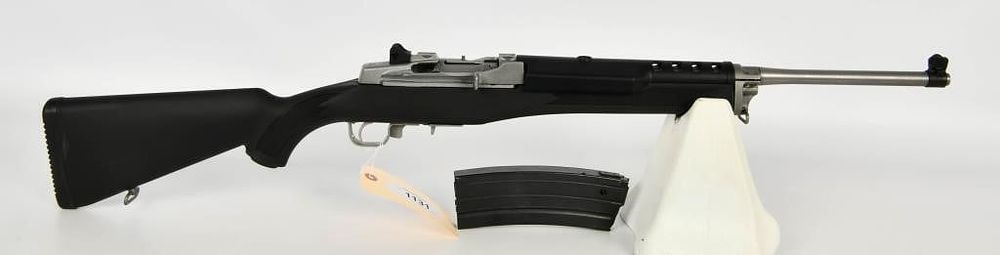 Lot 1131: Stainless Ruger Mini-14 Ranch 5.56x45mm NATO
