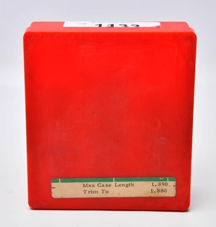 Lot 1133: Pacific Durachrome Reloading Dies For 7mm Merrill