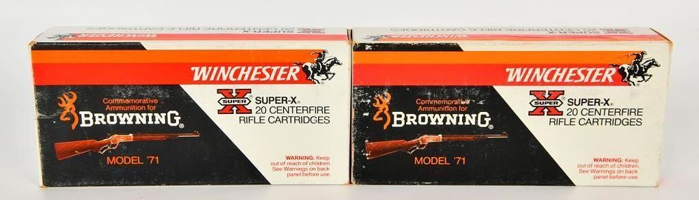 Lot 1156: 40 Rounds Of Winchester .348 Win Ammunition