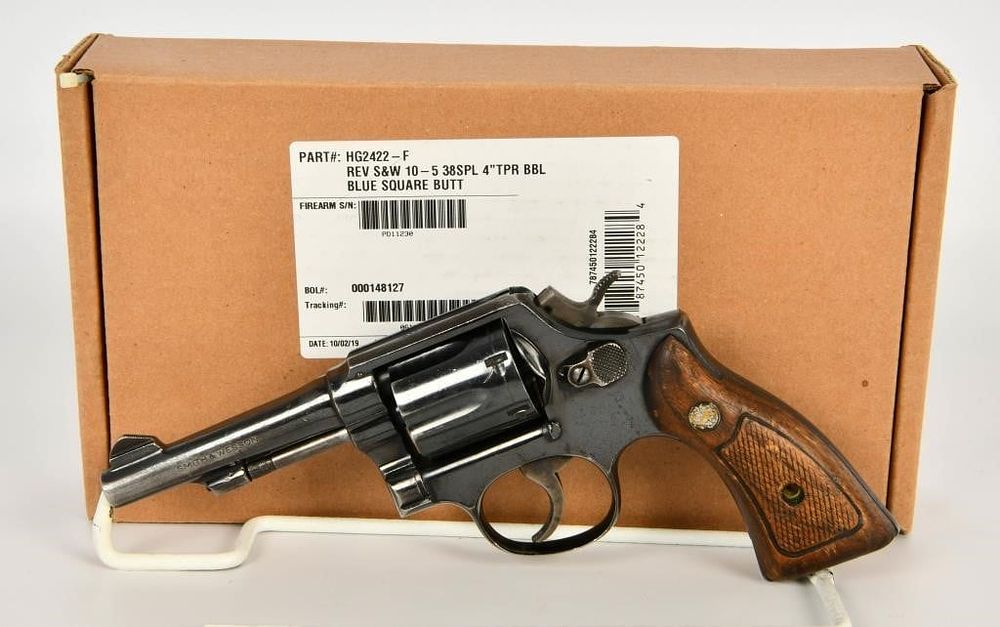 Lot 1188: Smith & Wesson Model 10-5 DA Revolver .38 SPL
