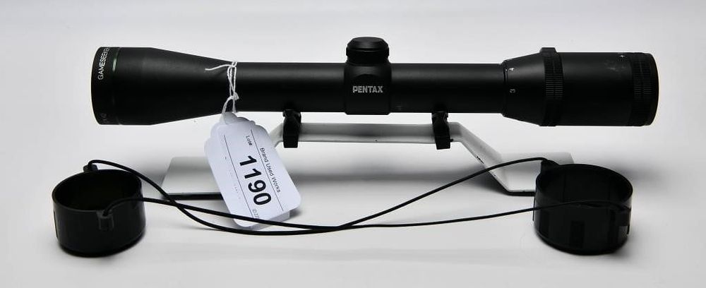 Lot 1190: Pentax Gameseeker 30 3-10X40 Riflescope