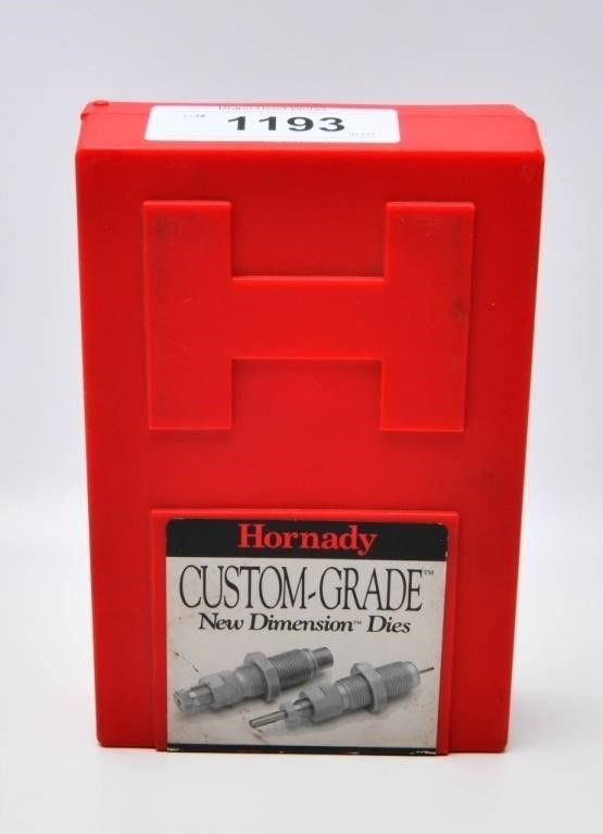 Lot 1193: Hornady Custom Reloading Dies For 6mm TCU