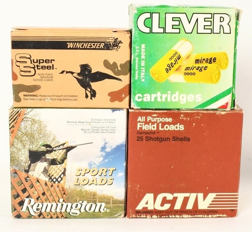 Lot 1204: 85 Rounds Of Mixed 12 Gauge Shotshells