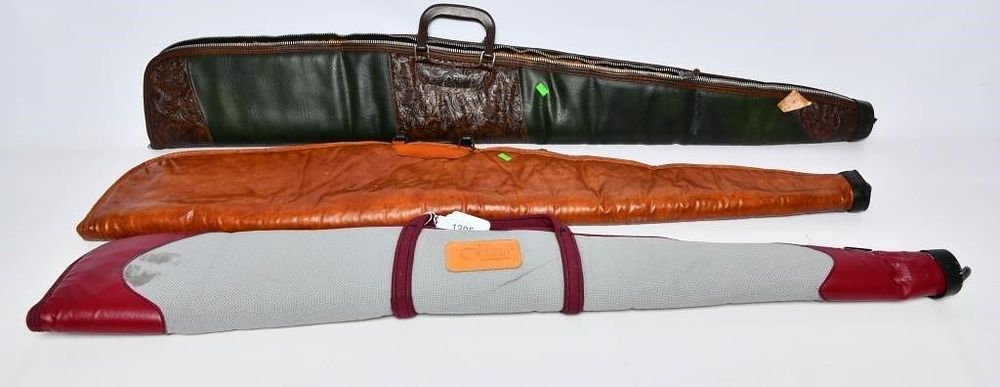 Lot 1205: 3 Soft Padded Long Gun Cases