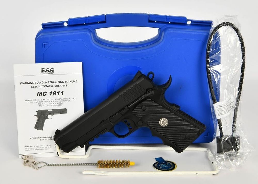 Lot 1218: EAA Corp Girsan MC1911C Commander 9mm Pistol
