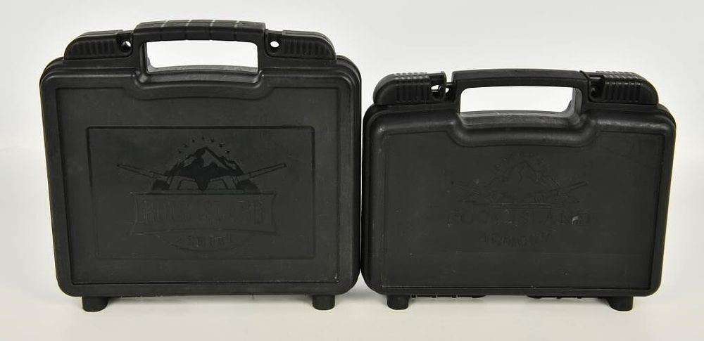 Lot 1235: 2 Rockisland Armory Factory Pistol Hardcases
