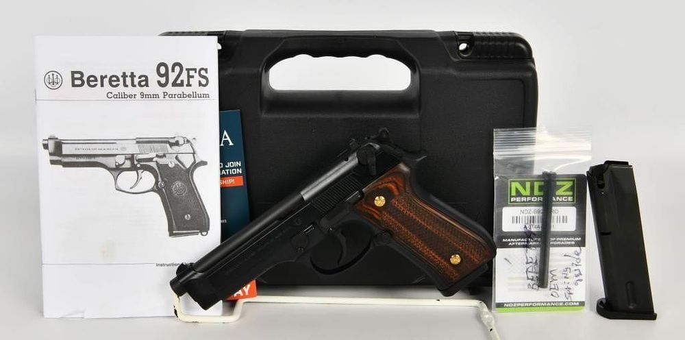 Lot 1278: NEW Beretta LE M9 Commercial Pistol 9MM