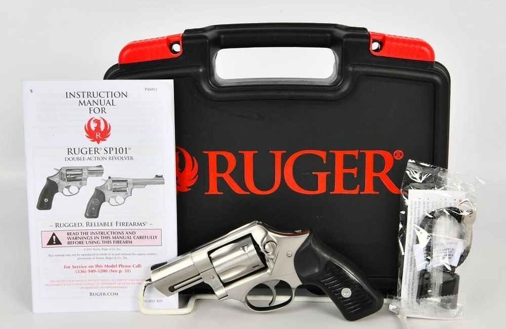 Lot 1302: Ruger SP101 Standard Stainless .357 Magnum