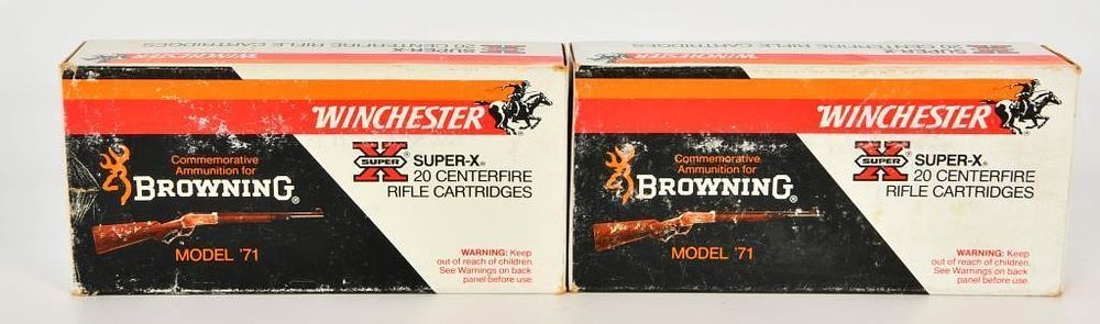 Lot 1336: 40 Rounds Of Winchester .348 Win Ammunition