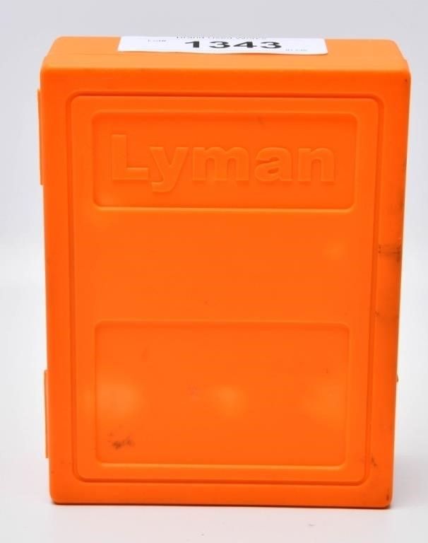 Lot 1343: Lyman Reloading Dies For .300 Win Mag Cartridges