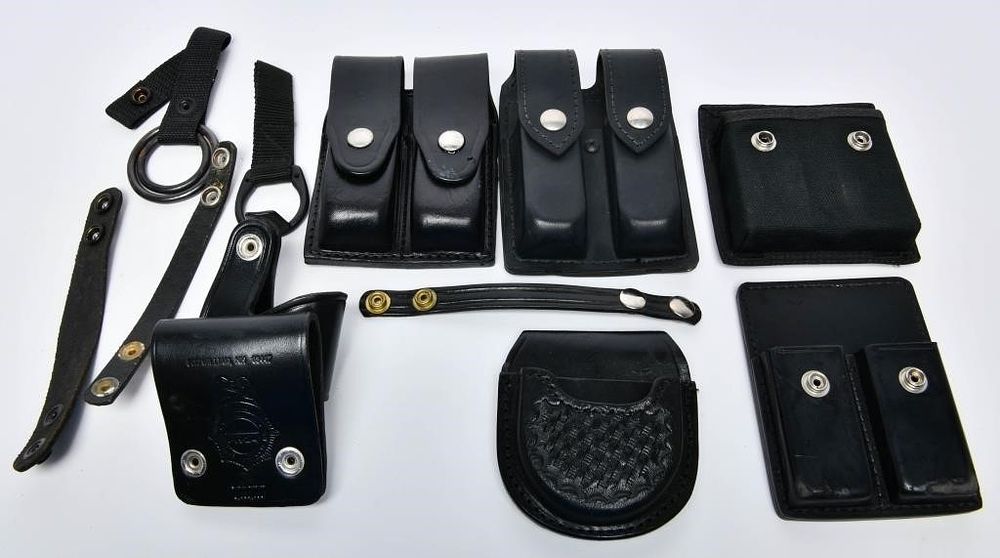 Lot 1346: Lot of  Various Size Magazine Holsters