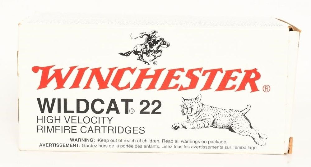 Lot 1348: 500 Rounds Of Winchester Wildcat .22 LR Ammunition