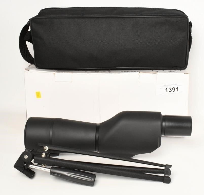 Lot 1391: New in the Box 20-60x60mm Spotting Scope