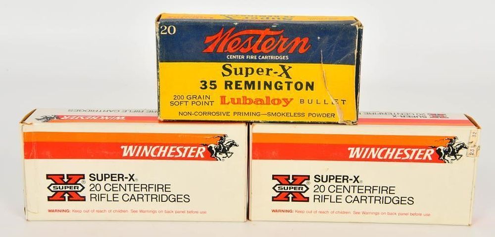 Lot 1411: 52 Rounds of .35 Remington Ammunition