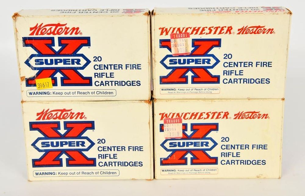 Lot 1423: 80 Rounds Winchester Western .30-06 SPRG Ammo: 40