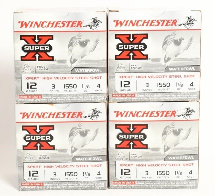 Lot 1426: 100 Rounds Of Winchester Super-X 12 Ga Shotshells