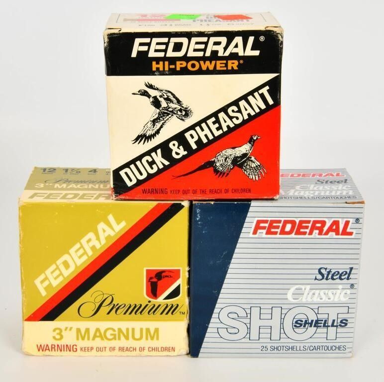 Lot 1435: 70 Rounds Of Federal 12 Gauge Shotshells