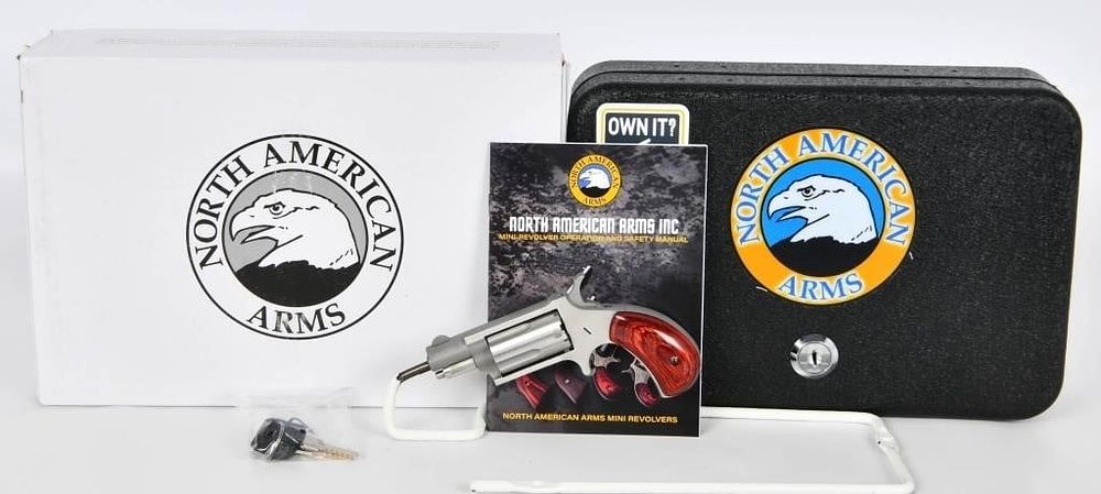 Lot 1446: NEW NAA Mini Revolver .22 Magnum 1.6" Barrel