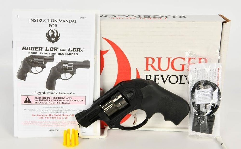 Lot 1452: Ruger LCR Lightweight Revolver .22 LR
