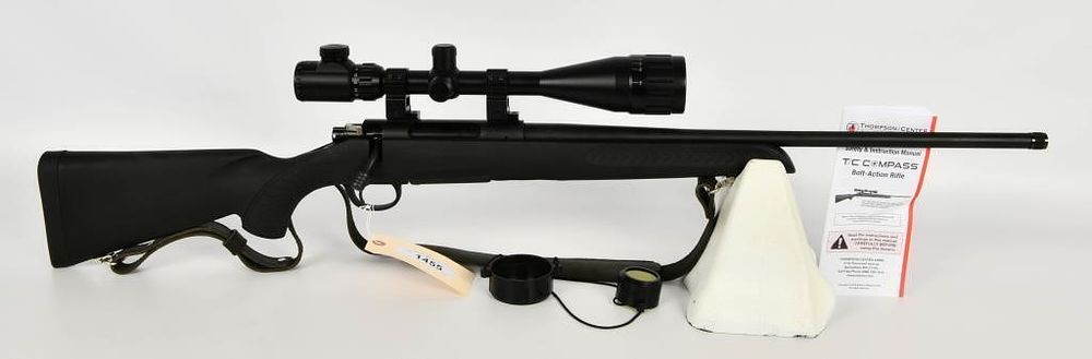 Lot 1455: Thompson Center Compass .243 Win Bolt-Action Rifle