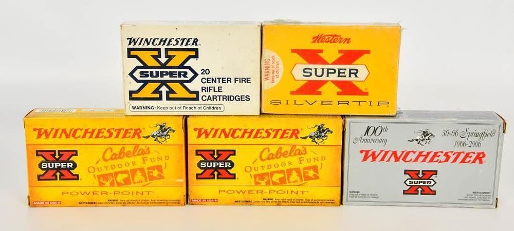 Lot 1471: 100 Rounds Of Various .30-06 SPRG Ammunition
