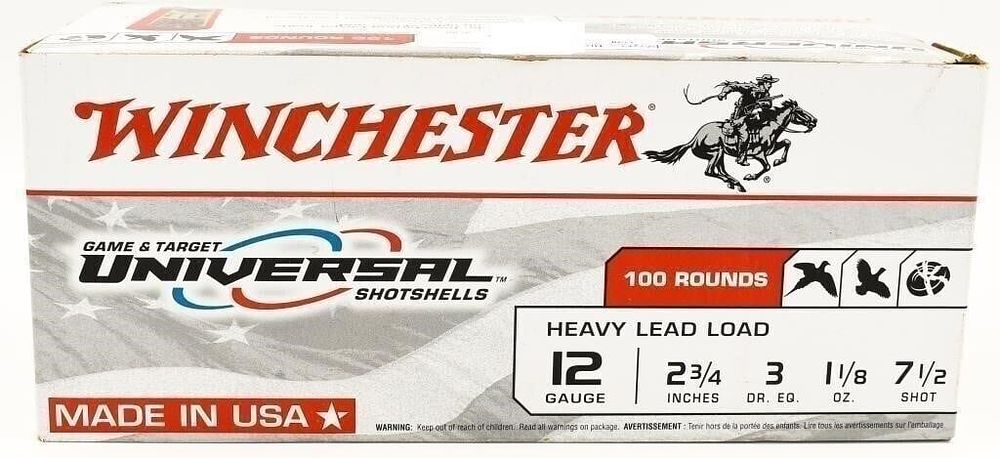 Lot 1522: 100 Rounds Of Winchester Heavy Load 12 Ga