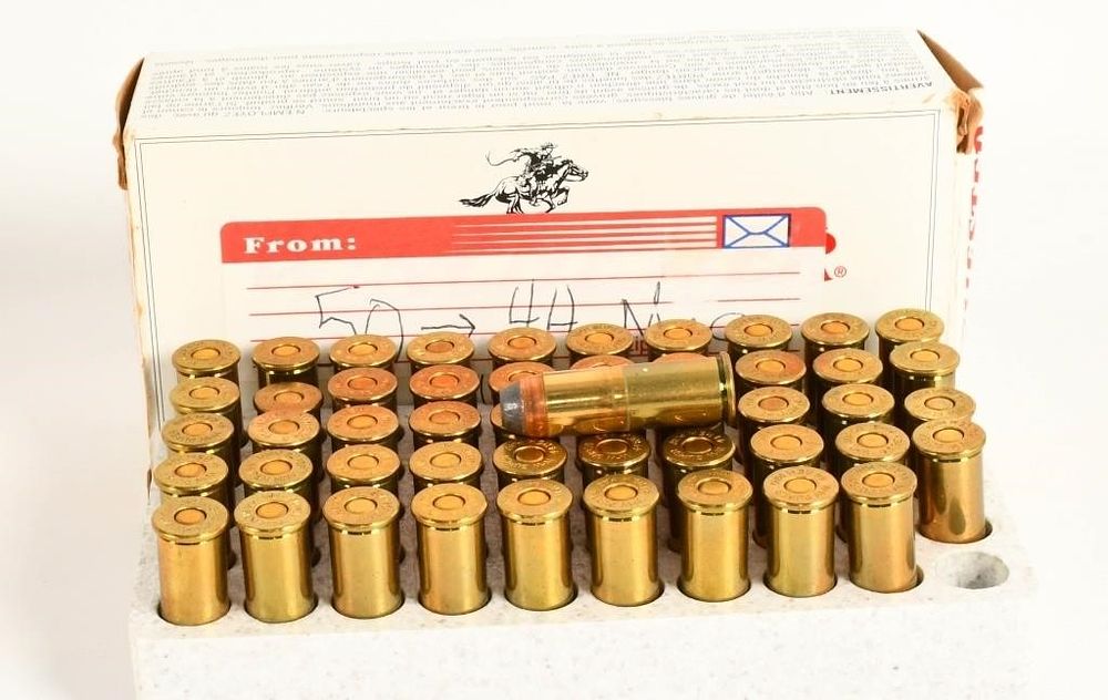 Lot 1528: 50 Rounds Of Winchester .44 Rem Mag Ammunition