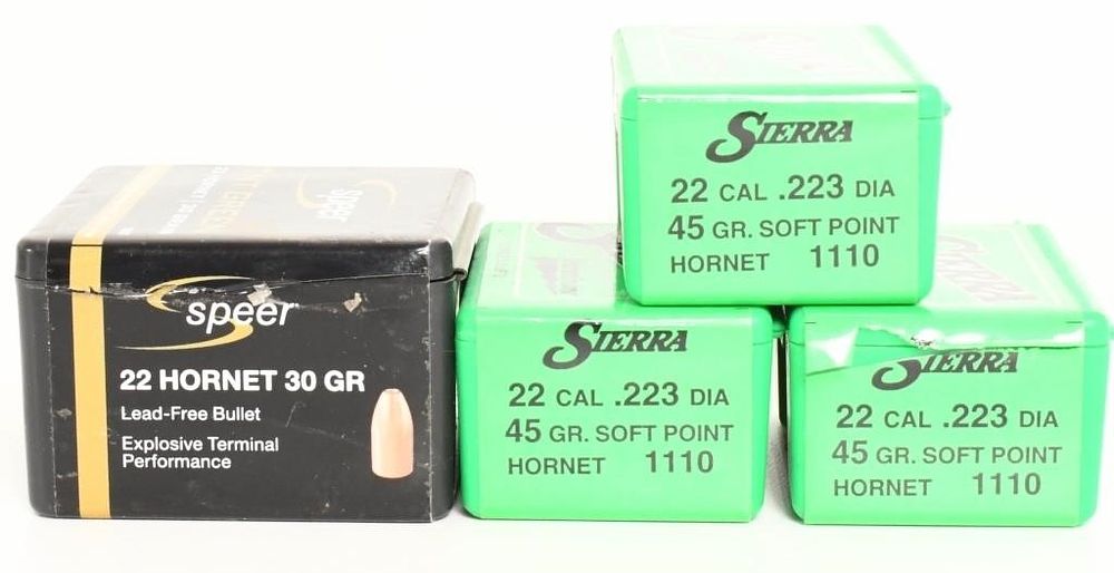 Lot 1541: Approx 400 Count .22 Caliber Reloading Bullet Tips