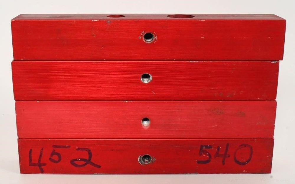 Lot 1547: (4) MEC 12 Ga Shotshell Charge Bars for Single Stg