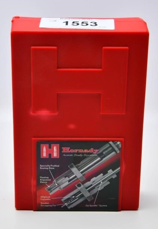 Lot 1553: Hornady Custom 6.5 Creedmoor Reloading Dies