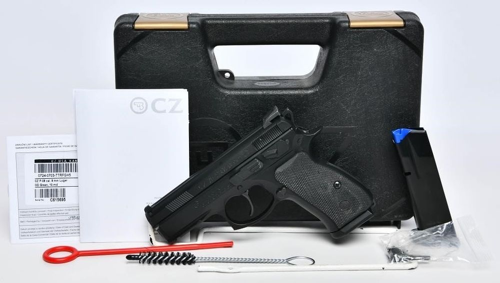Lot 1566: CZ 75 P-01 Omega Semi Auto Pistol 9MM