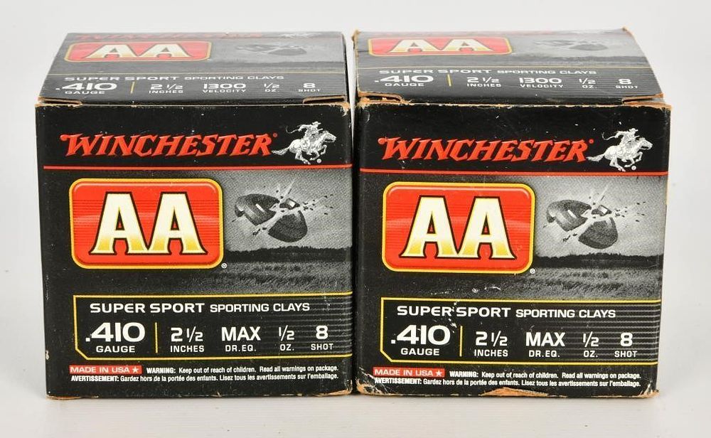 Lot 1567: 50 Rounds Of Winchester .410 Ga Shotshells