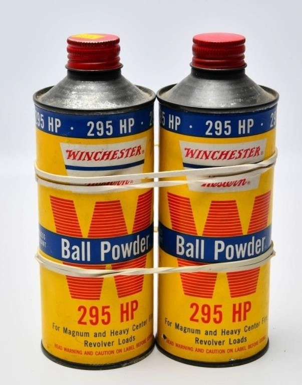 Lot 1568: 2 LBS Of Winchester 295 HP Ball Gun Powder