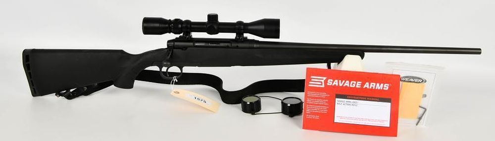 Lot 1575: Savage Arms Axis Bolt Action Rifle .223 Rem