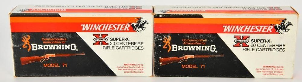 Lot 1576: 40 Rounds Of Winchester .348 Win Ammunition