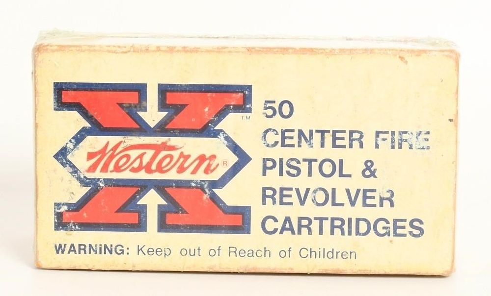 Lot 1579: 50 Rounds Of Western .38 Long Colt Ammunition