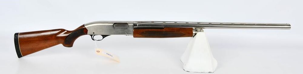 Lot 1653: Stainless Winchester Model 1200 Pump Shotgun 12 Ga