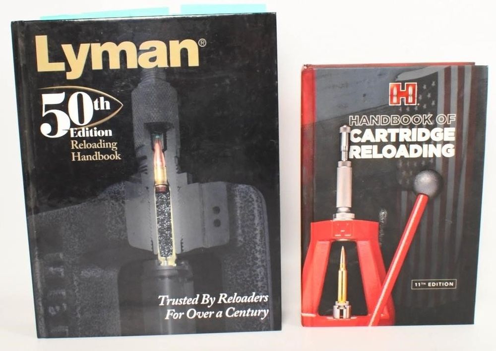 Lot 1661: 2 Hardcover Reloading Handbooks