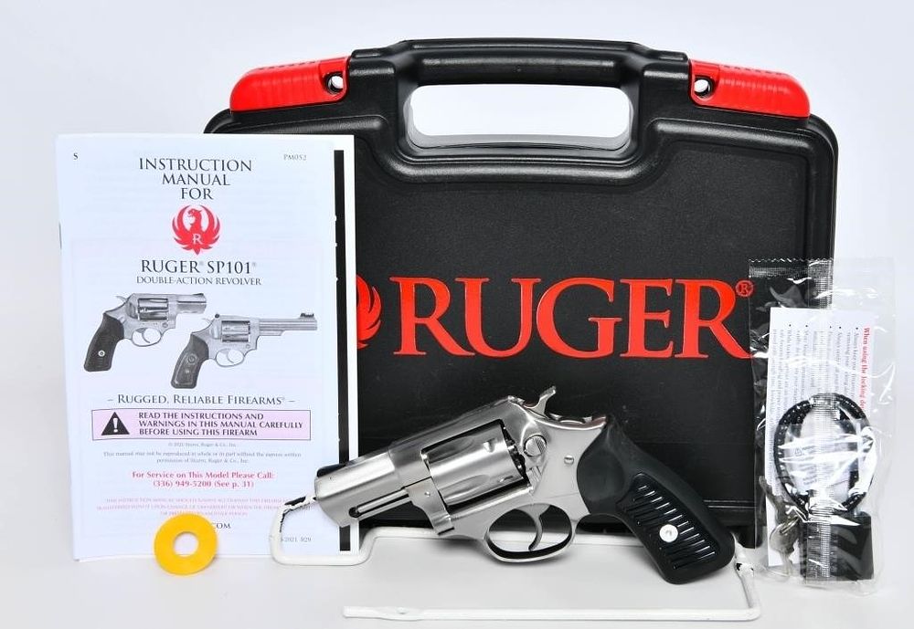 Lot 1686: NEW Ruger SP101 Double Action Revolver .357 Magnum