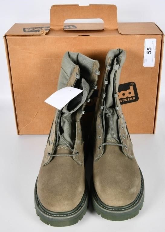 Lot 55: New Pair Of Vibram Heavy Duty Boots