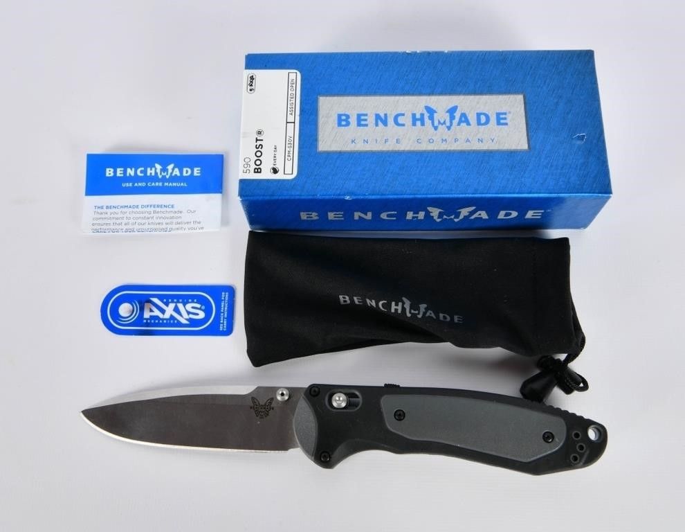 Lot 83: New Benchmade 590 Boost AXIS-Assist Knife