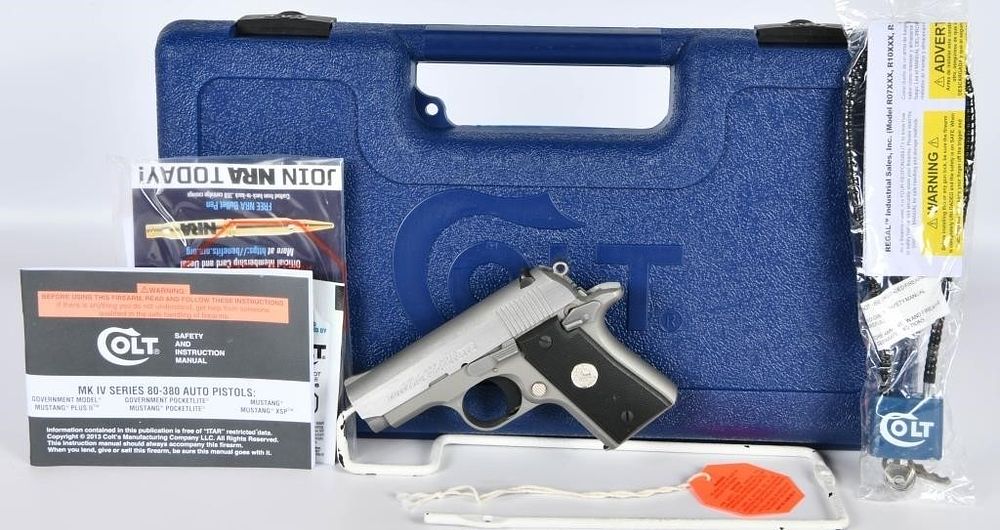 Lot 90: Colt Mustang Pocketlite .380 ACP Semi Auto Pistol