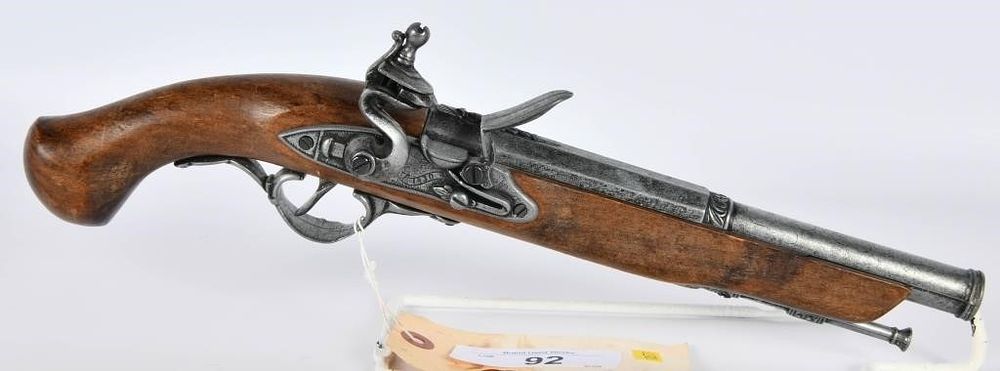 Lot 92: Decorative Functioning BP Pistol Display