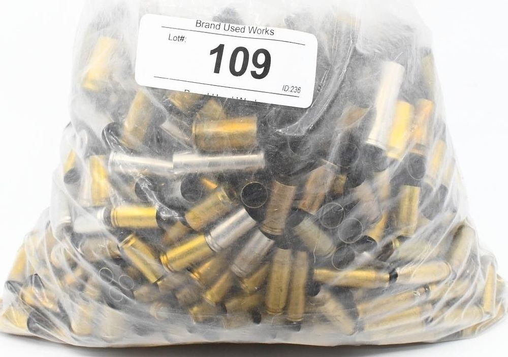 Lot 109: Approx 8 Lbs Of Mixed Empty Brass Casings