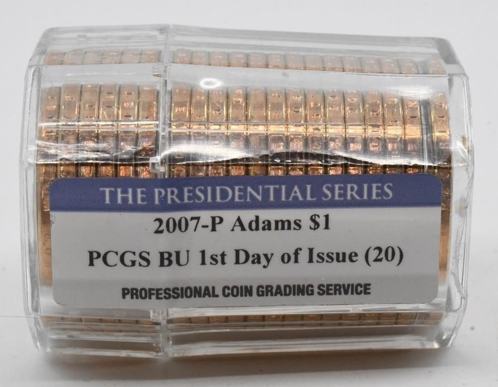 Lot 125: Uncirculated PCGS Presidential Series Coin Set