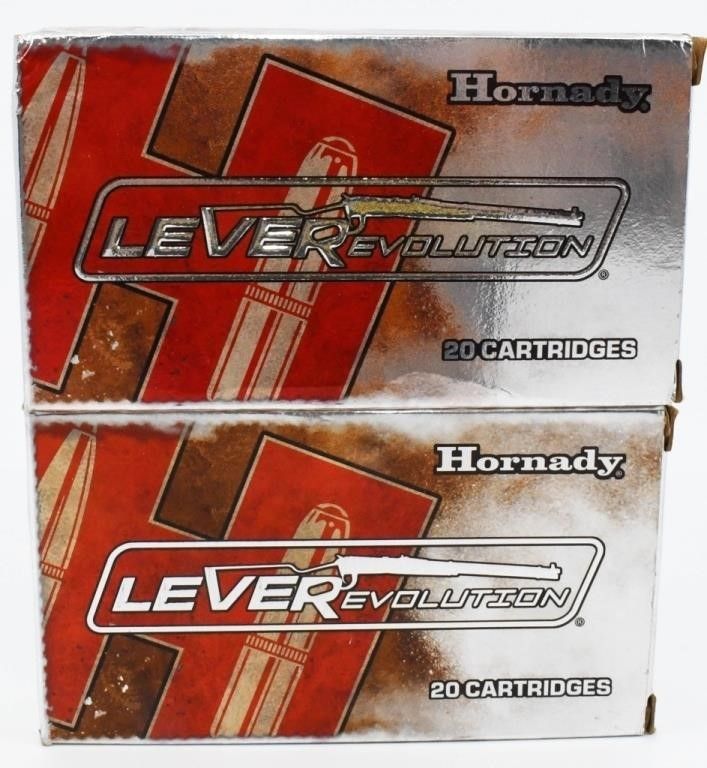 Lot 148: 40 Rounds of Hornady .35 Rem Ammunition