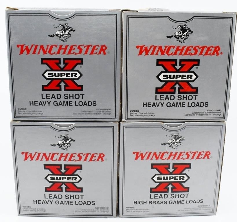 Lot 160: 100 Rounds Of Winchester 12 Ga Shotshells