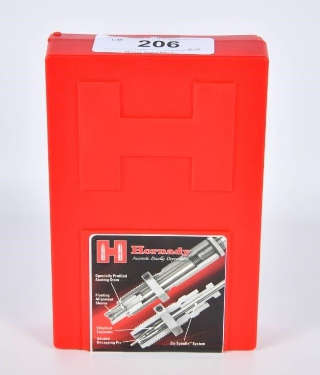 Lot 206: Hornady Custom .224 Valkyrie Reloading Dies