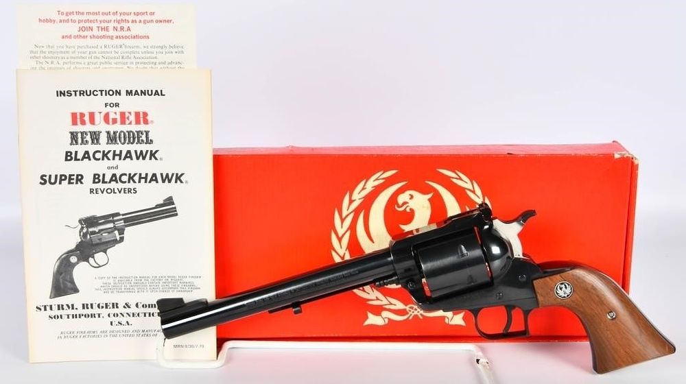 Lot 222: Ruger New Model Super Blackhawk .44 Magnum