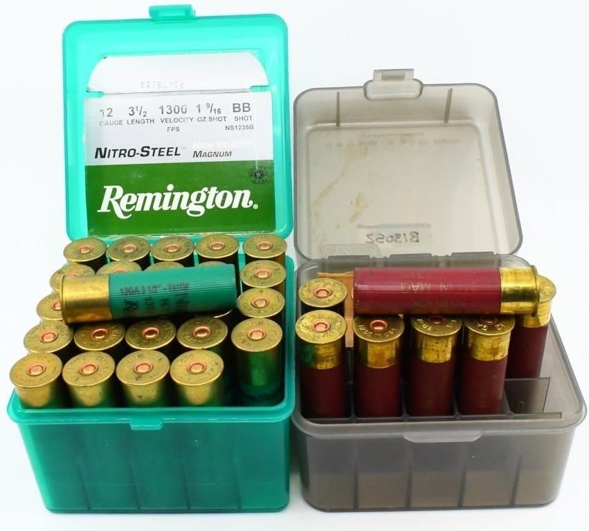 Lot 223: 35 Rounds of 12 Gauge Magnum Load Shotshells